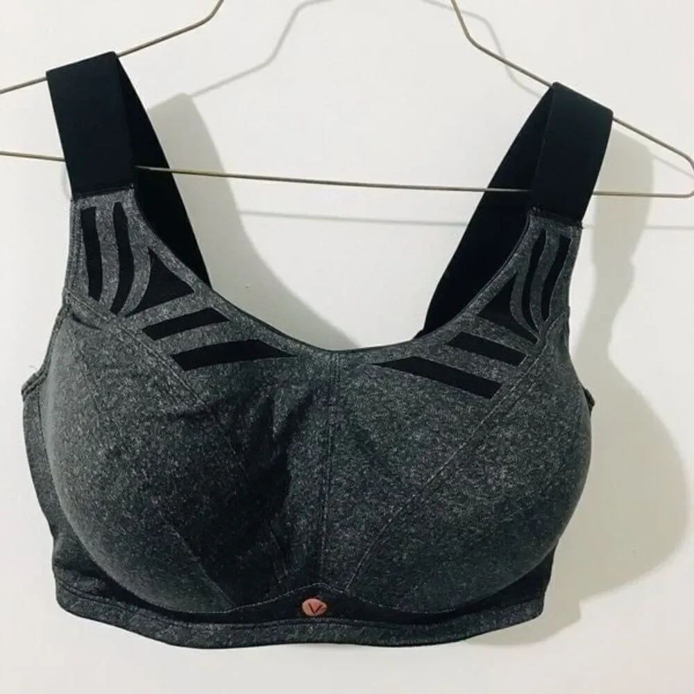 Livi gray sports bra Size 42F     A381